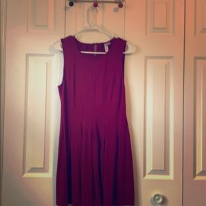 Maroon Dress